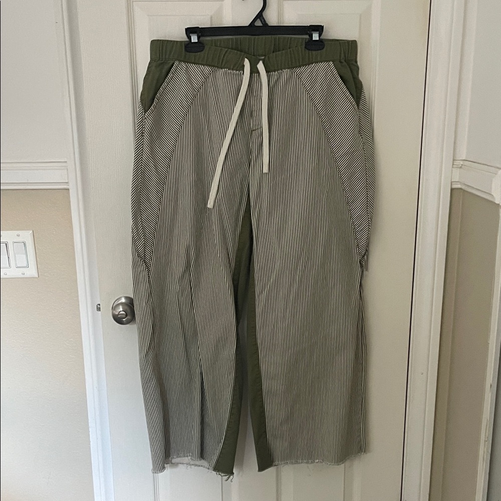 Wide Leg Drawstring Pants